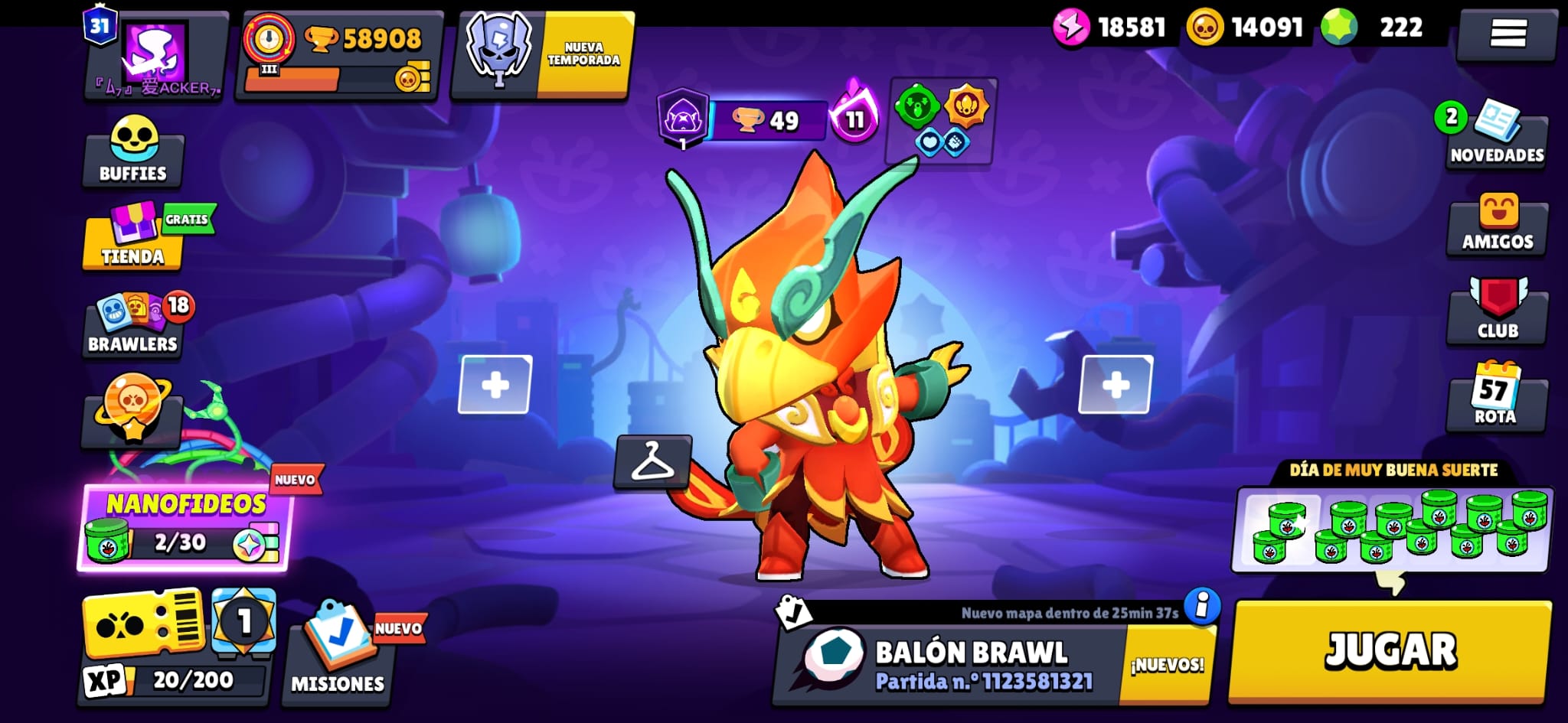 BRAWL STARS 60K COPAS