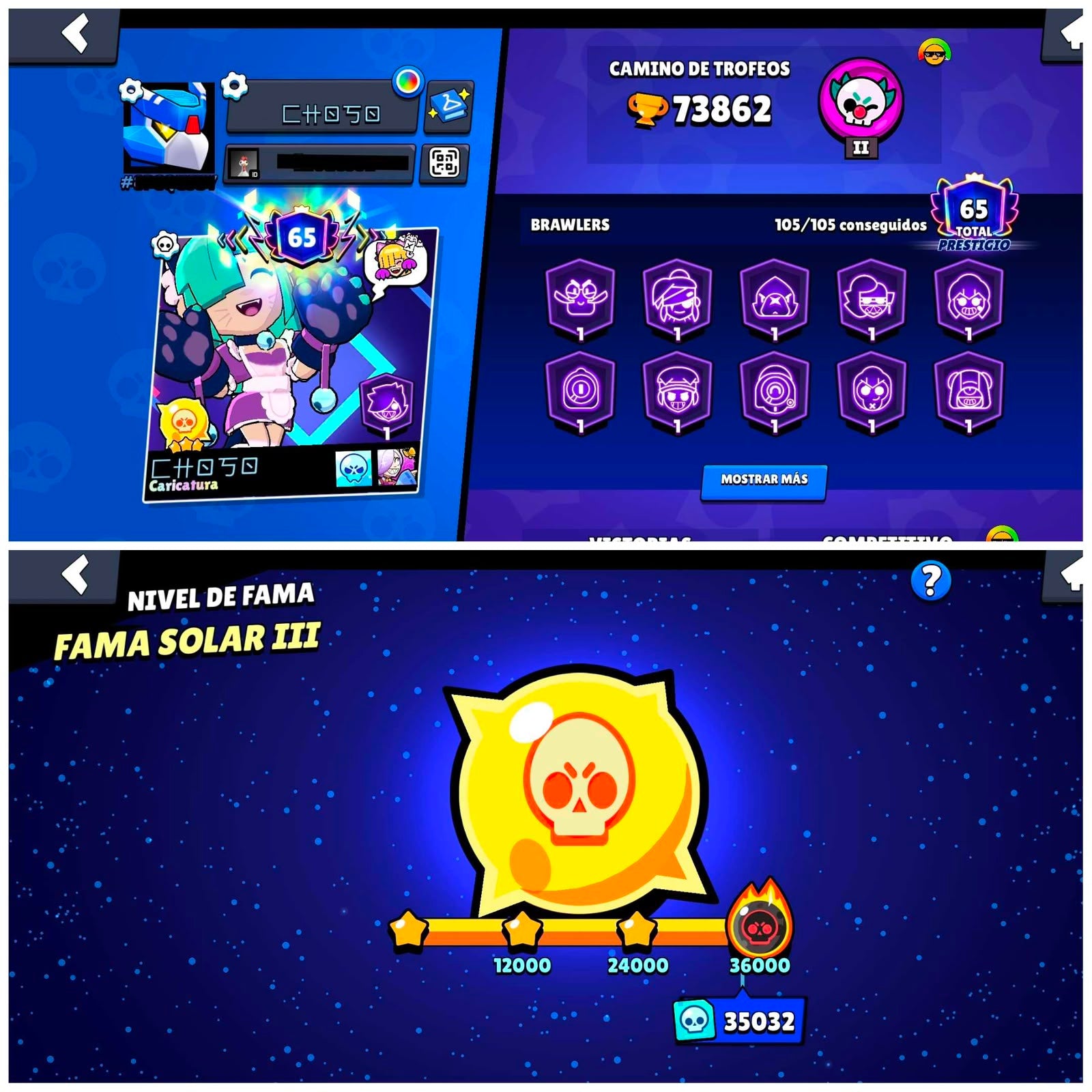 BRAWL | SOLAR 3 | 73K COPAS | 105 BRAWLS | 65 PRESTIGIO