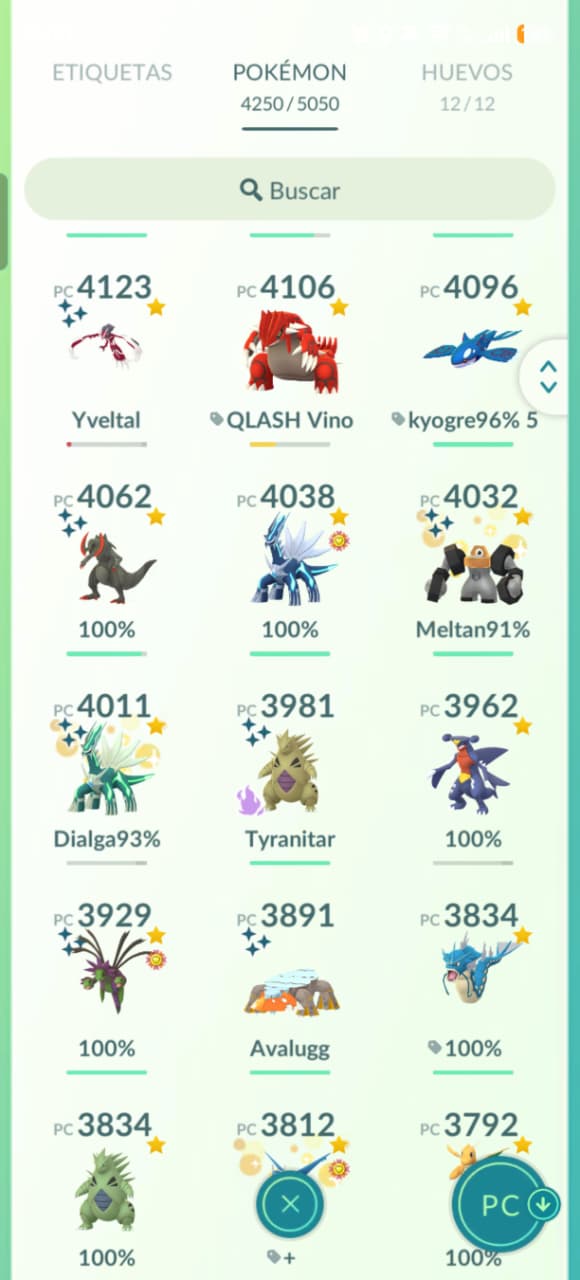 POKEMON GO NIVEL 71 | XP PARA LVL 80 | 37M POLVO ESTELAR  | 14700 MONEDAS