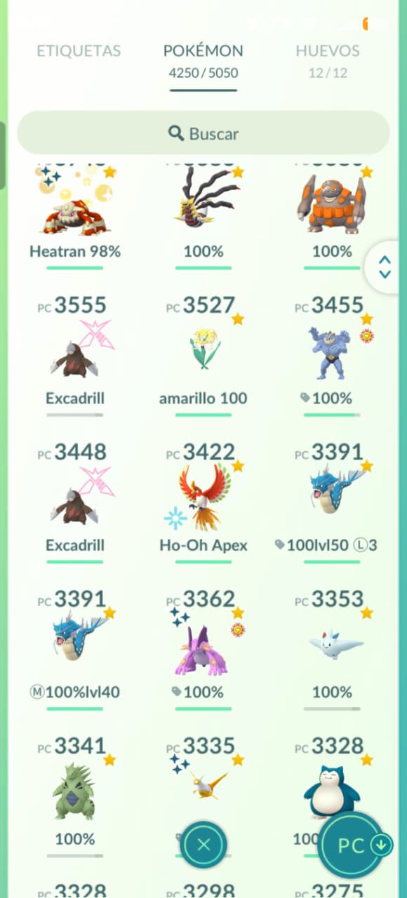 POKEMON GO NIVEL 71 | XP PARA LVL 80 | 37M POLVO ESTELAR  | 14700 MONEDAS