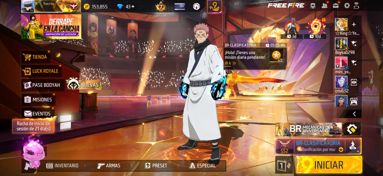 FREE PRIME 7 | JUJUTSU COLAB | 700 PECHOS | 12 EVOS