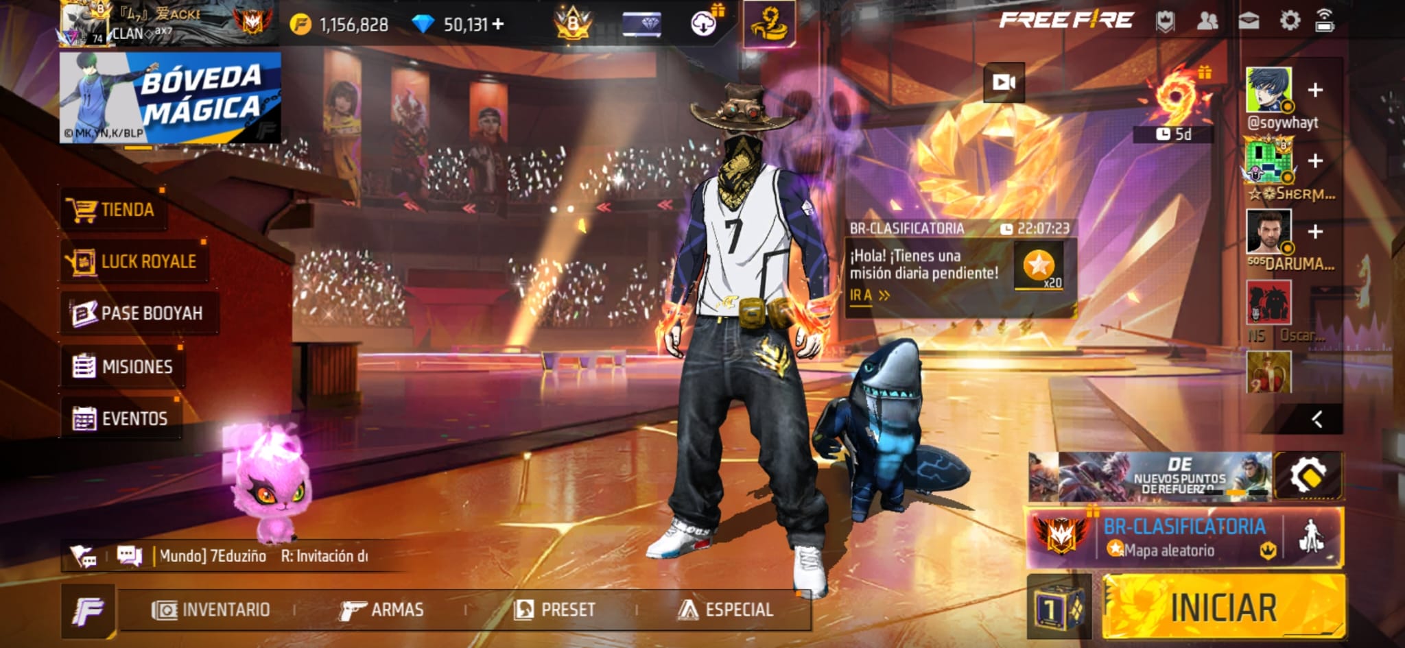 PRIME 8 | HIP HOP | STEAMPUNK | 5 EVOS MÁX | TODOS LOS PASES VETERANOS